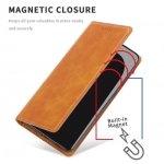 Magnetic Leather Wallet Book Case for Huawei P40 Lite JNY-L21A Card Slim Fit Look